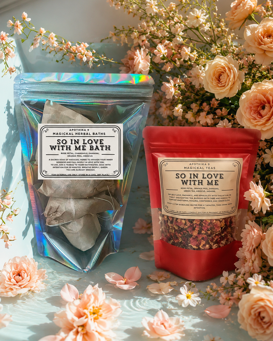 So In Love With Me Tea & Herbal Bath Gift Set