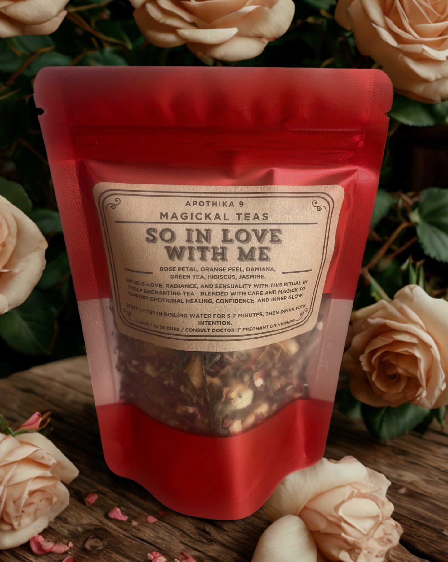 So In Love With Me Tea & Herbal Bath Gift Set