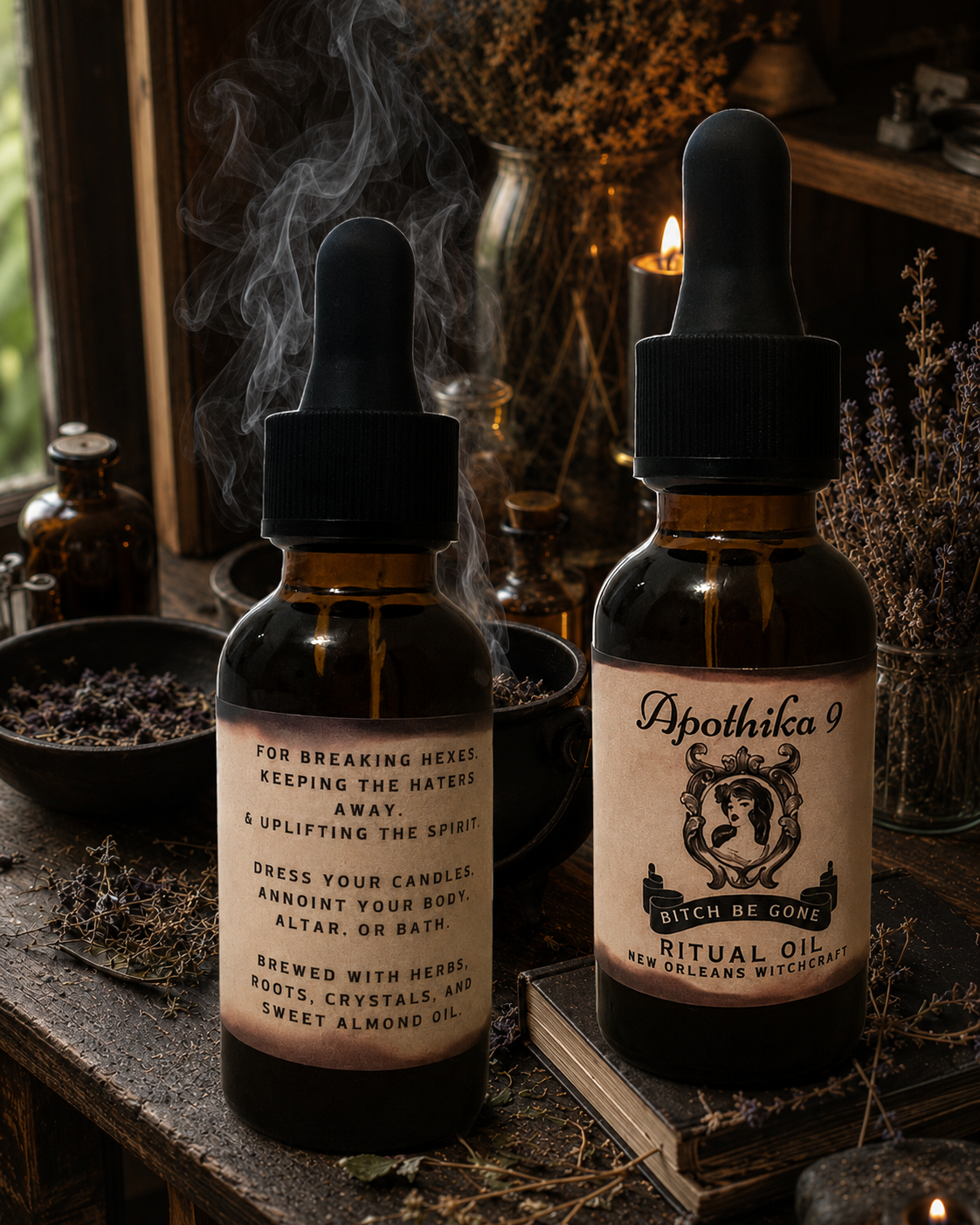 Bitch Be Gone Ritual Oil